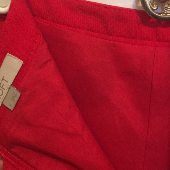 Red Swing Skirt from Loft - Picture 4 of 5